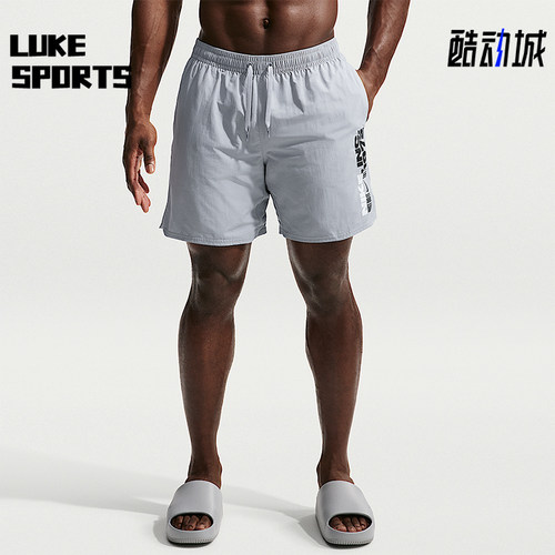 Nike/耐克正品Swim Breaker男士休闲系带经典沙滩短裤IQ7988-012