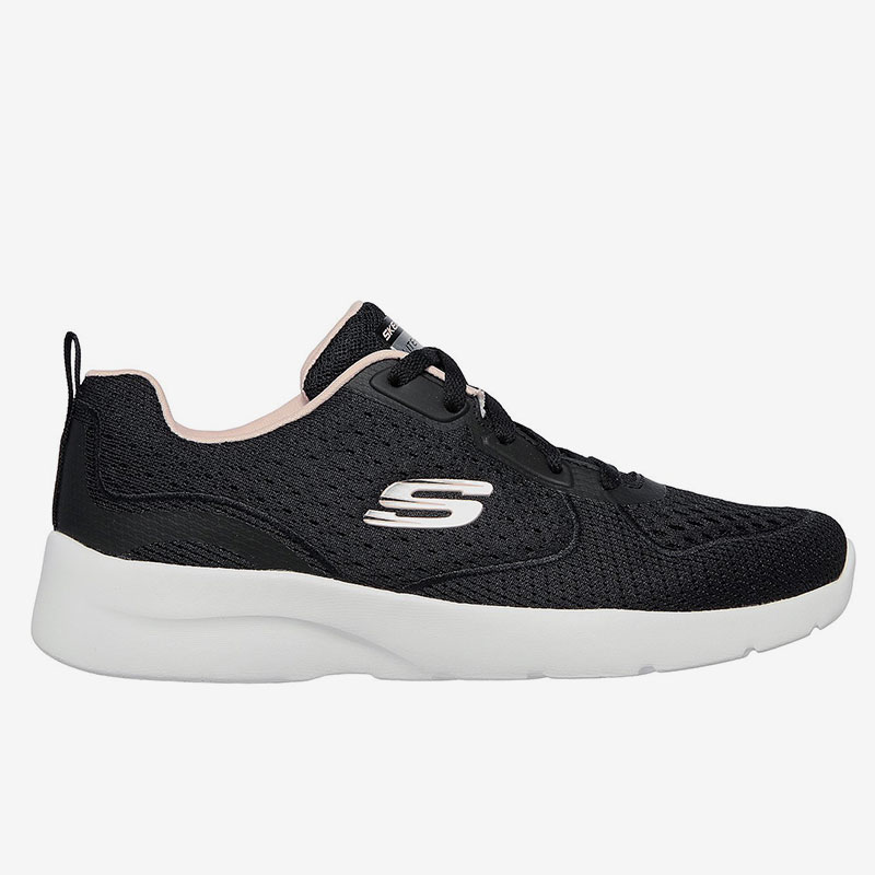 Skechers斯凯奇正品女减震低帮耐磨运动鞋透气跑步鞋149544-BKPK