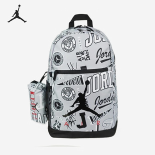 图案双肩背包DJ5649 JORDAN儿童拉链时尚 014 耐克正品 Nike