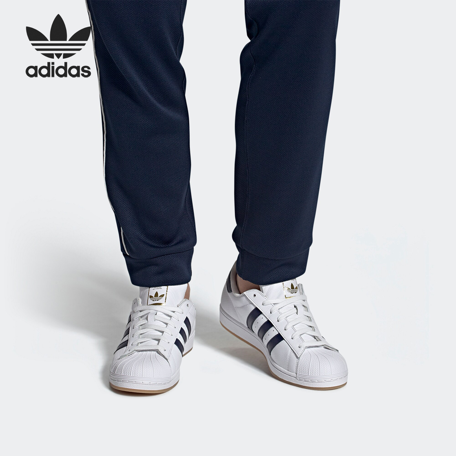 Adidas/阿迪达斯正品当季新款三叶草 SUPERSTAR 男女经典鞋EG7372