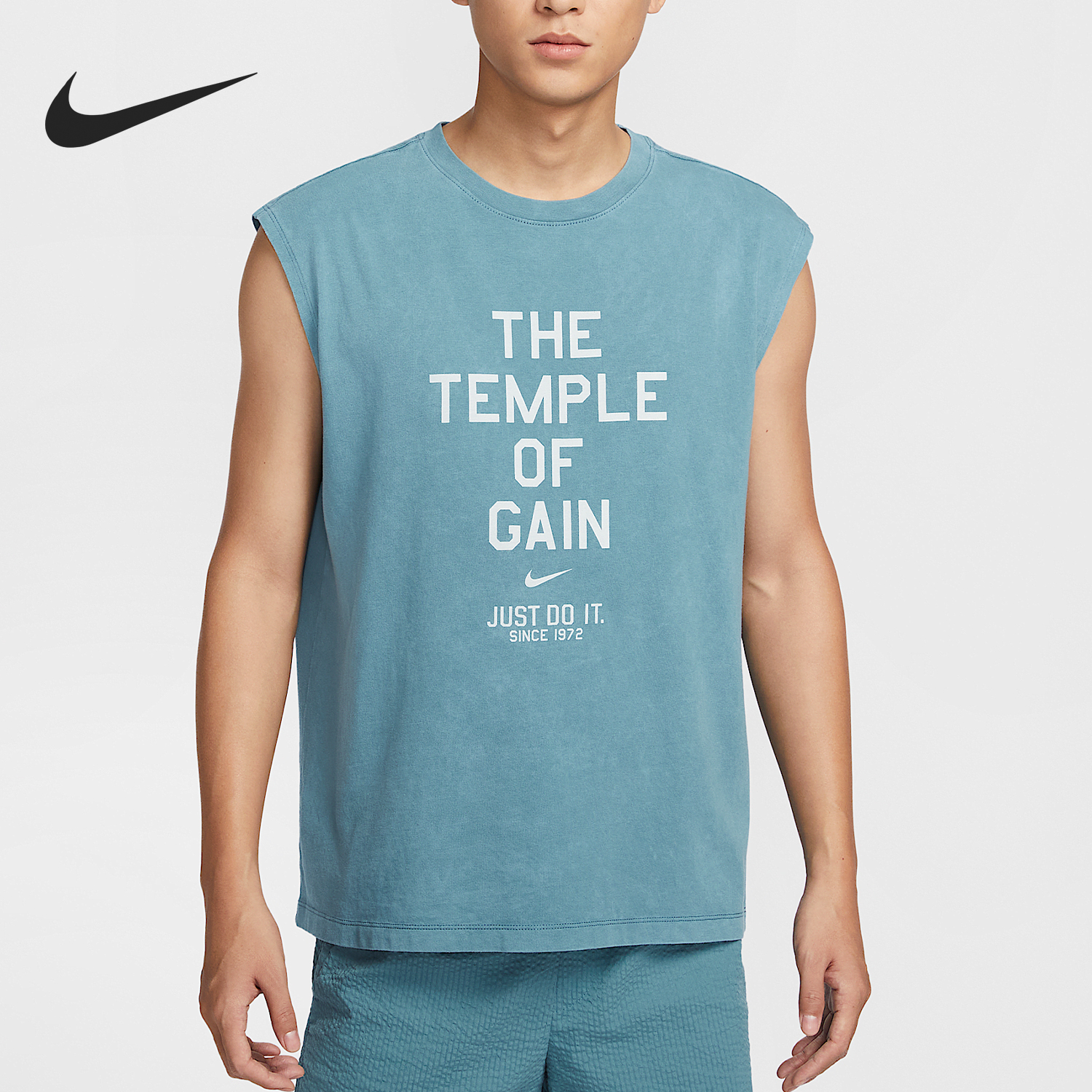 Nike/耐克正品2025夏季款男士休闲日常无袖背心HJ3688-006