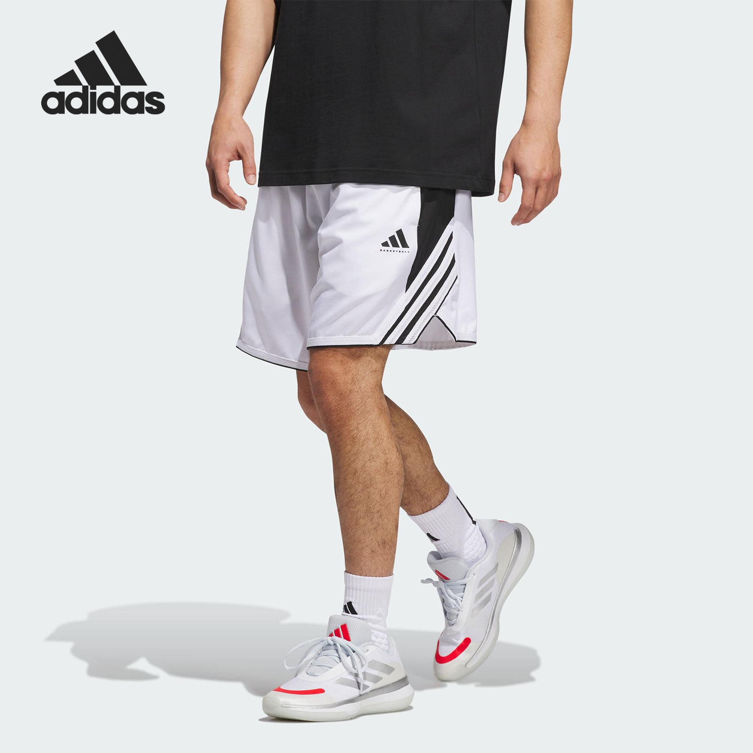 Adidas/阿迪达斯官方正品CRAZY LITE SHORTS男士篮球短裤JN0343