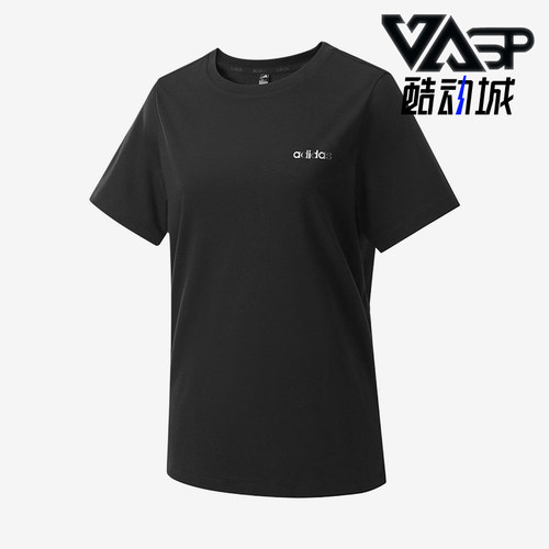 Adidas/阿迪达斯正品简约圆领套头T恤女休闲经典舒适短袖KQ5380