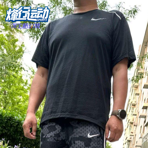Nike/耐克正品2026春季款男士圆领套头经典透气短袖AJ7566-334