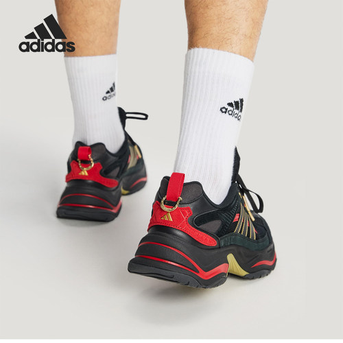 Adidas/阿迪达斯官方正品春季款男女低帮系带耐磨跑步鞋KI1845