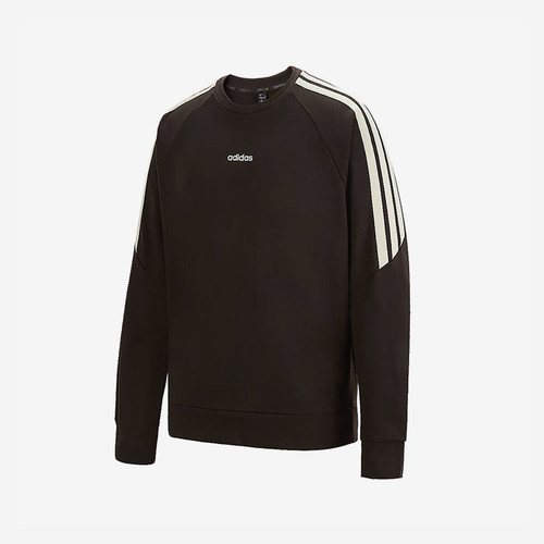 Adidas/阿迪达斯正品2025春夏款男士针织经典宽松保暖卫衣KC0295