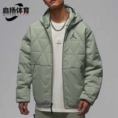 Nike/耐克正品JORDAN男士保暖宽松休闲轻薄棉服HV4870-377