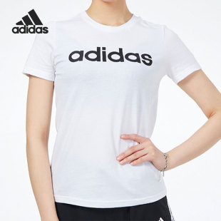 阿迪达斯正品 2021夏季 新款 GL0768 Adidas 女子休闲运动短袖 T恤