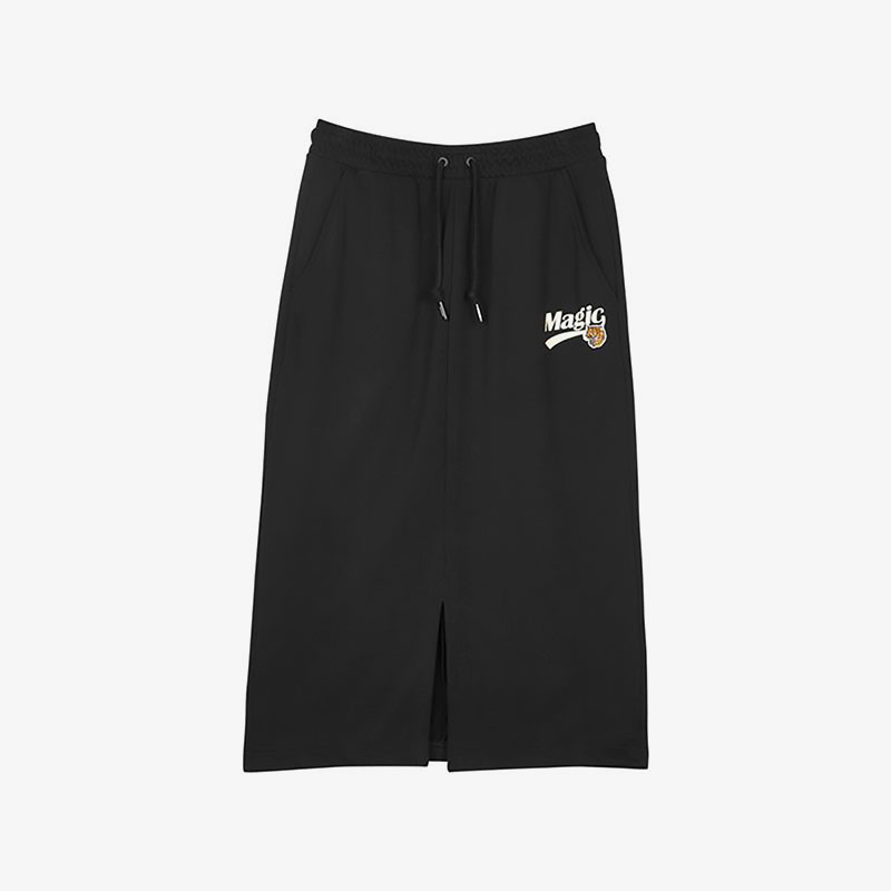 Skechers/斯凯奇正品爆笑怪兽系列女子针织休闲舒适半身裙