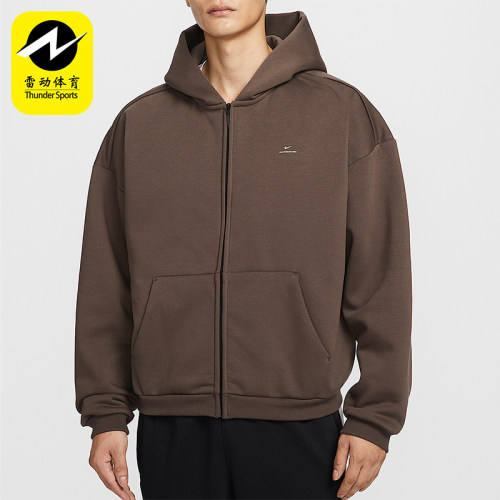 Nike/耐克正品Therma-FIT男士休闲连帽加绒运动外套IO3690-237