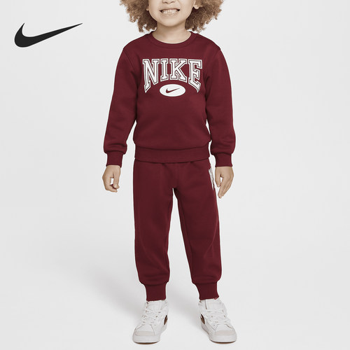 Nike/耐克正品GAMEDAY婴童印花圆领上衣和长裤套装IB2541-677