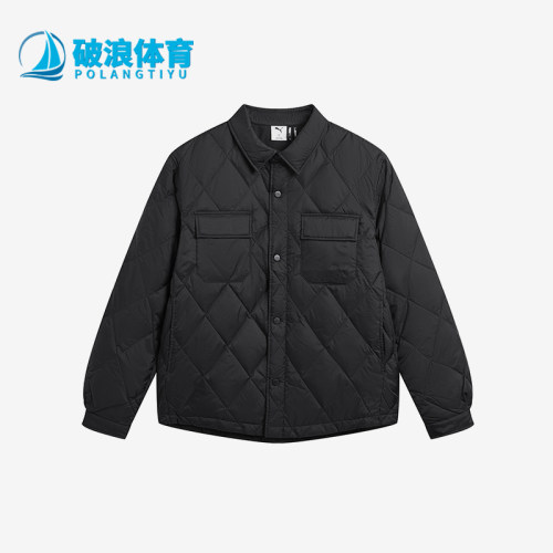 Puma/彪马正品WINTERIZED新款男黑色保暖轻盈经典羽绒服635761-01
