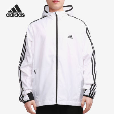 Adidas/阿迪达斯正品 当季新款男子休闲运动夹克连帽外套 GQ0623