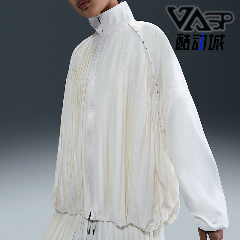 Nike/耐克正品Sportswear女士宽松简约时尚高领外套HJ0518-133