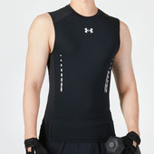 男子背心跑步健身训练运动服无袖 安德玛正品 UA夏季 T恤背心1370656