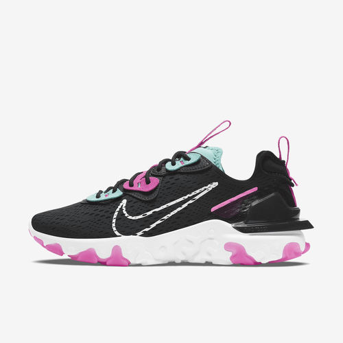 Nike耐克正品React Vision女款低帮减震防滑透气跑步鞋CI7523-008
