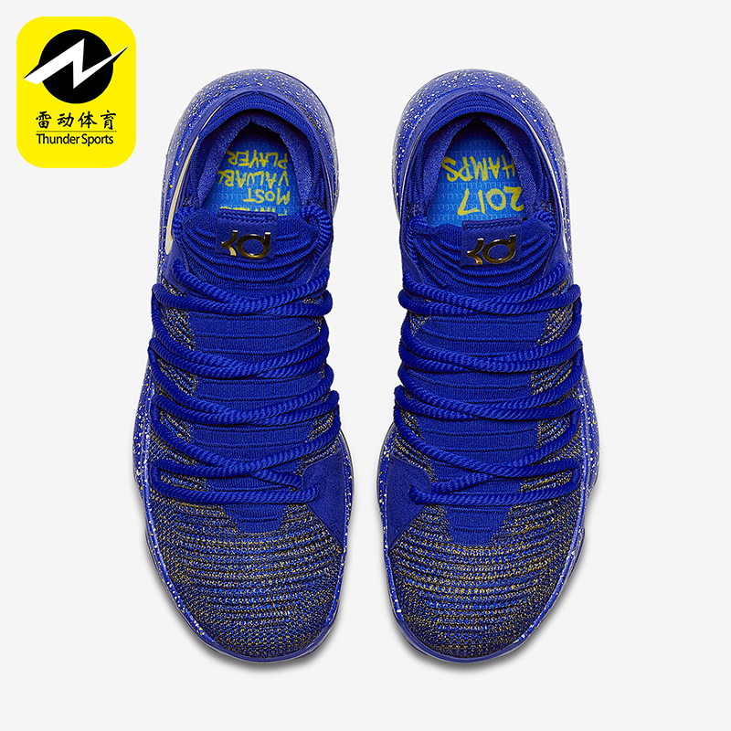 Nike/耐克正品KD 10男士低帮气垫缓震实战篮球鞋897816-401