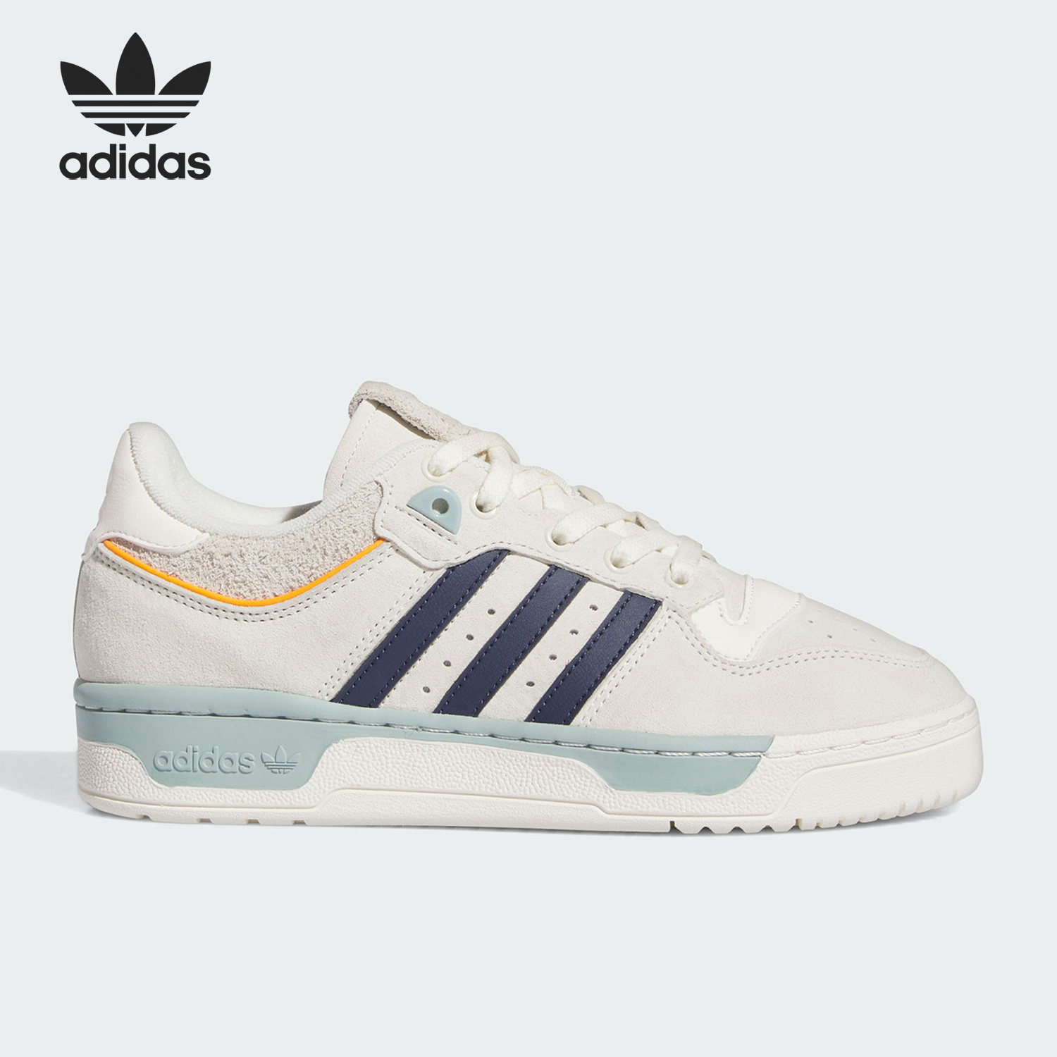 Adidas/阿迪达斯官方正品三叶草Rivalry男女同款透气运动鞋IG3435