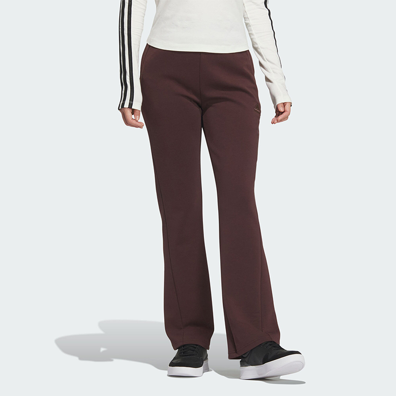 阿迪达斯男女休闲运动喇叭裤