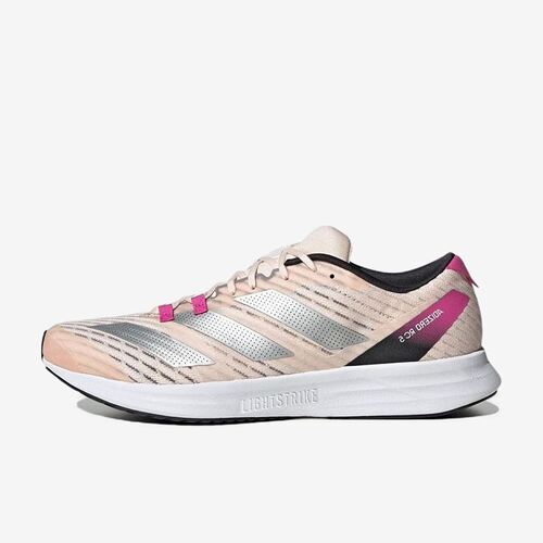Adidas阿迪达斯正品Adizero RC 5男款低帮防滑轻便跑步鞋HQ3678