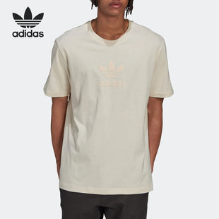 阿迪达斯正品 ST男子短袖 三叶草TREF TEE HK2786 SER Adidas