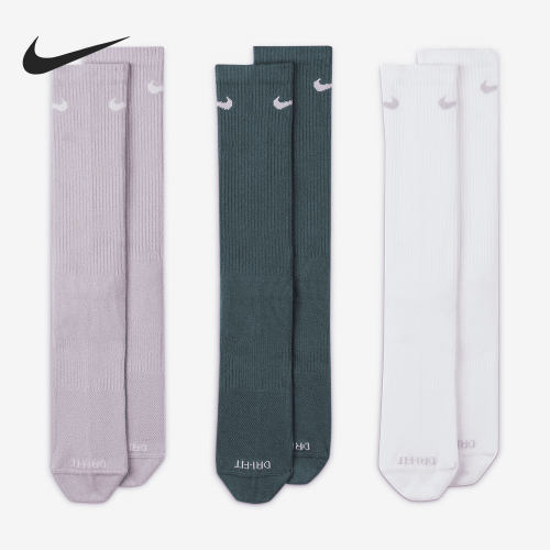 耐克男女中帮休闲运动袜