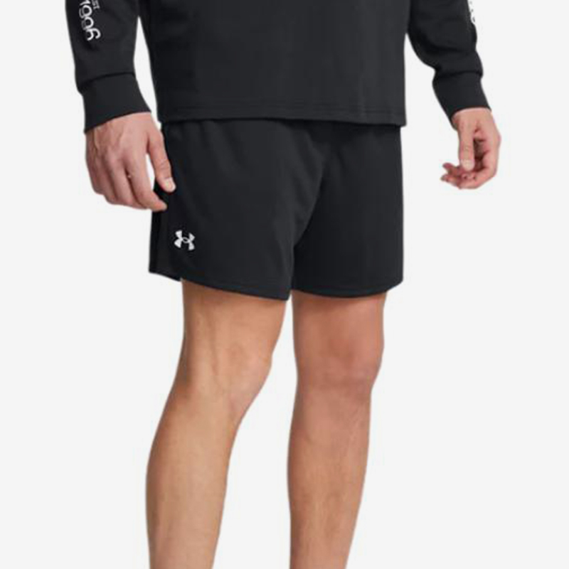 UA/安德玛正品夏季新款男子户外休闲针织运动系带短裤1386970-001