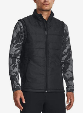 UA/安德玛正品STRM SESSION男子纯色高尔夫运动马甲1378497-001