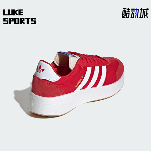 Adidas/阿迪达斯正品三叶草男女款时尚潮流系带休闲鞋JI0835