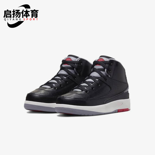 Nike/耐克正品JORDAN小童系带高帮缓震运动耐磨篮球鞋DQ8564-001