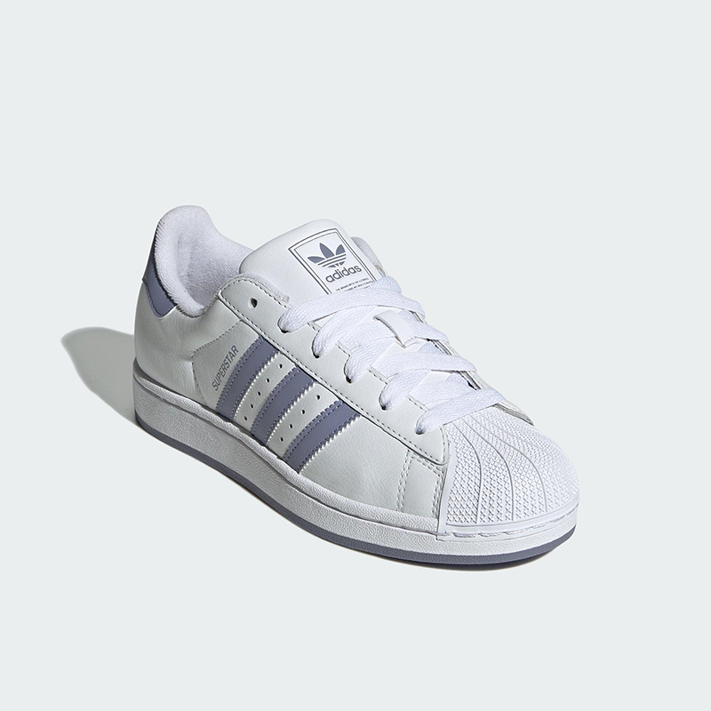 Adidas/阿迪达斯正品三叶草女士耐磨低帮经典三条纹板鞋JS1373