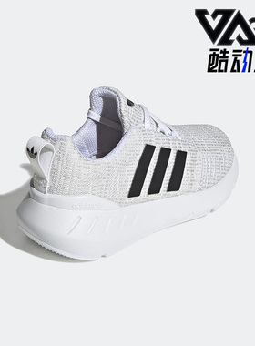 Adidas/阿迪达斯正品三叶草SWIFT RUN 22 C儿童运动鞋GW8183