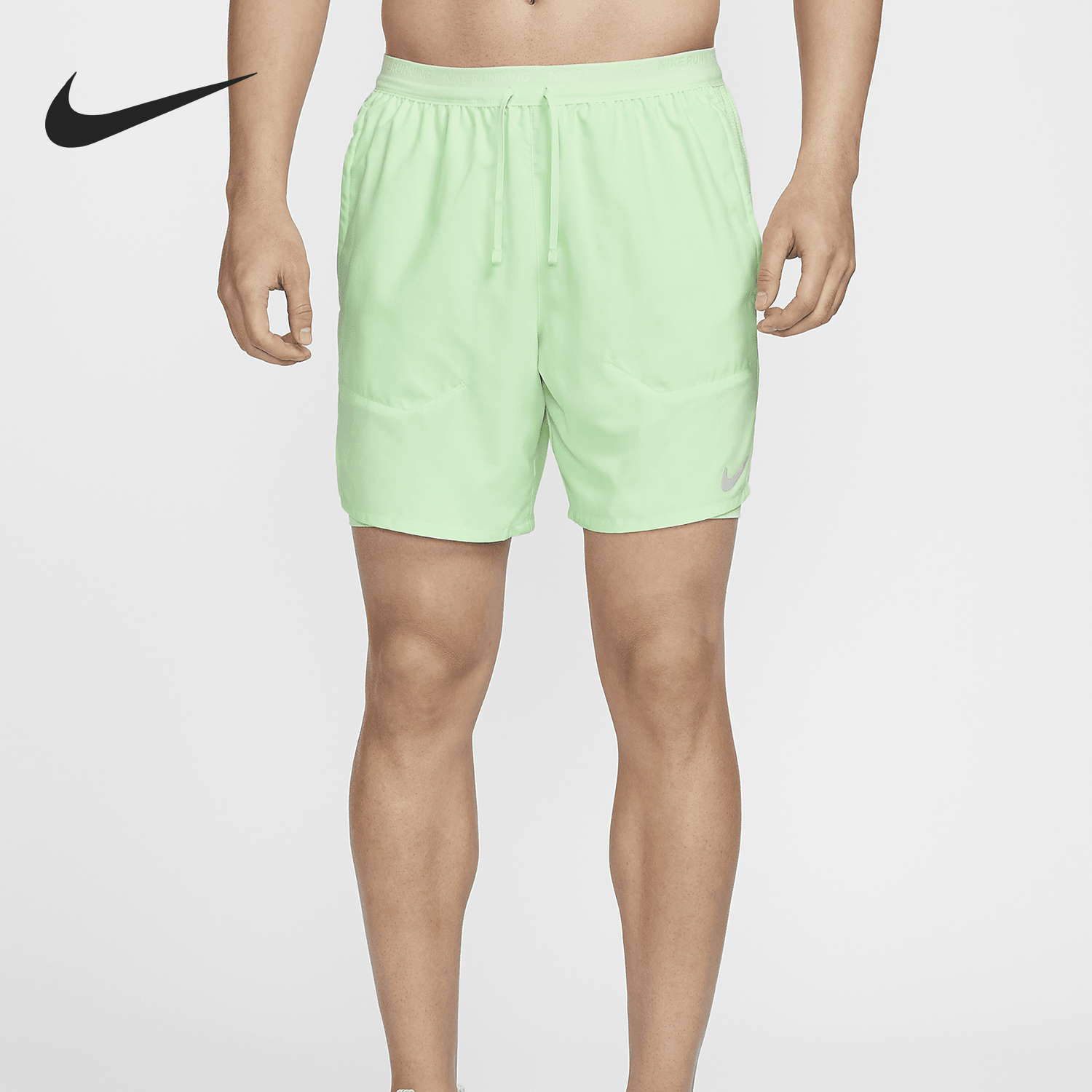 Nike/耐克正品 Dri-FIT 男士二合一跑步运动短裤DM4760-376