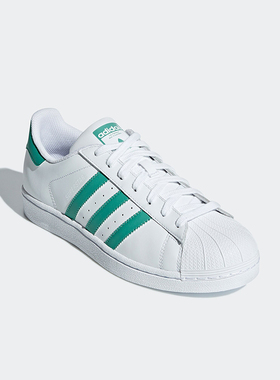 Adidas/阿迪达斯正品三叶草男女轻便贝壳头经典休闲鞋G27811