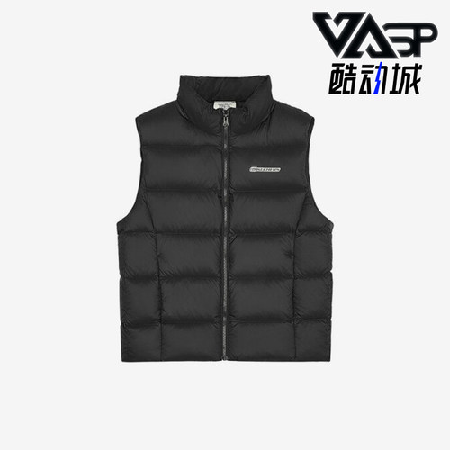 斯凯奇儿童时尚保暖拉链羽绒马甲