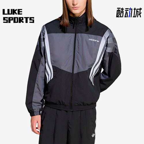 Adidas/阿迪达斯正品男士开衫常规长袖运动宽松外套KS8326