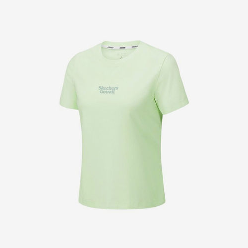 Skechers斯凯奇正品GO DRI女透气短袖圆领T恤P226W066-004B