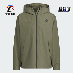 JACKET男女同款 WOVEN 梭织宽松外套KA9311 阿迪达斯正品 Adidas
