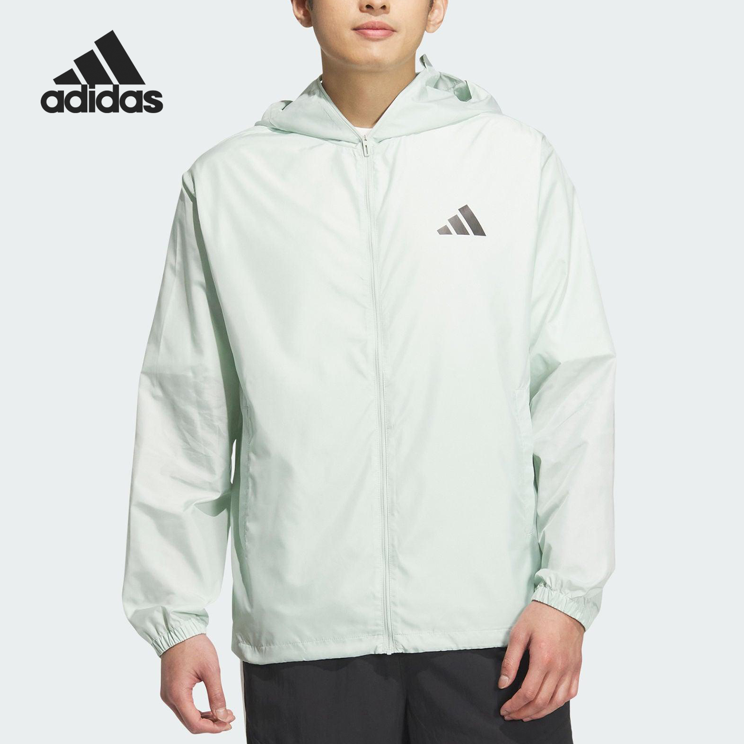 Adidas/阿迪达斯正品JACKET男女连帽防晒休闲经典夹克KA9291
