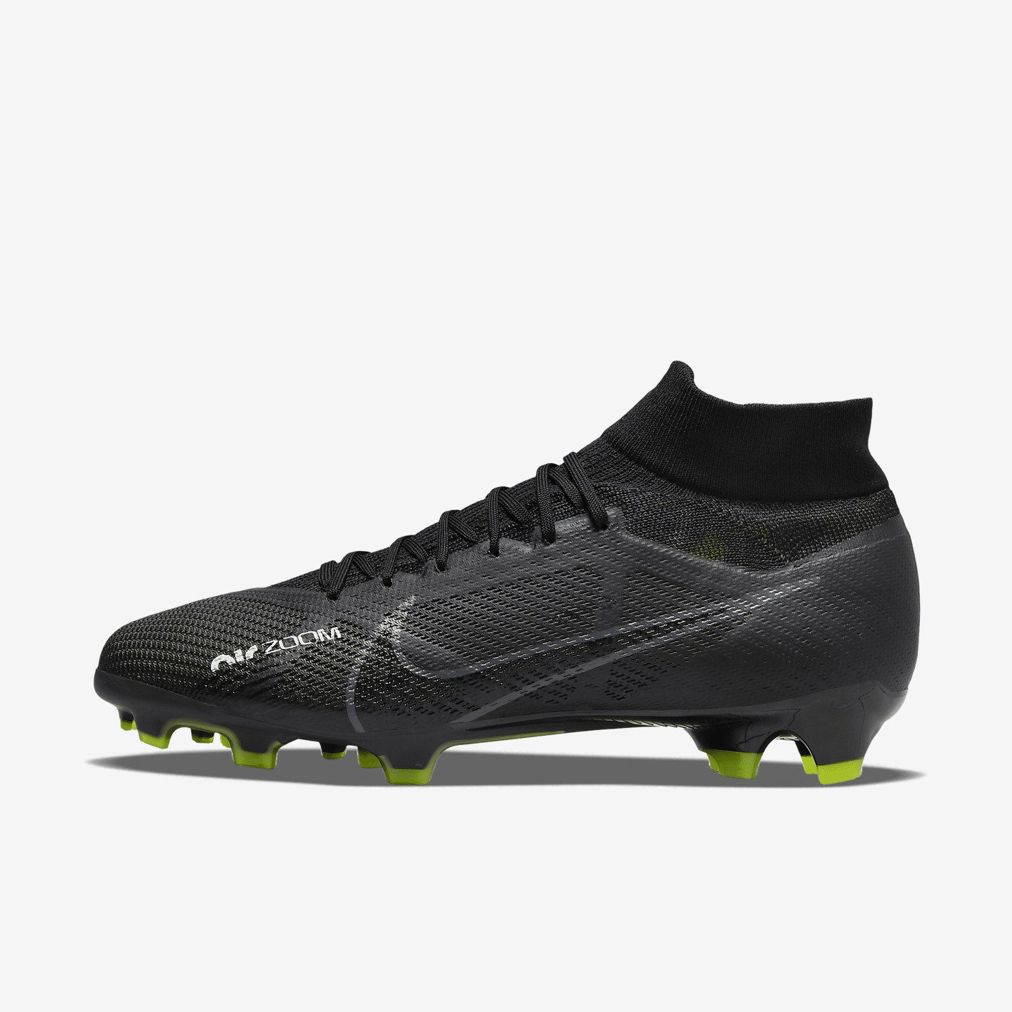 Nike耐克正品男女训练高帮气垫耐磨防滑天然草足球鞋DJ5598-001
