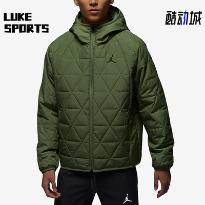 Nike/耐克正品JORDAN男士运动休闲经典防风保暖棉服FD2638-340