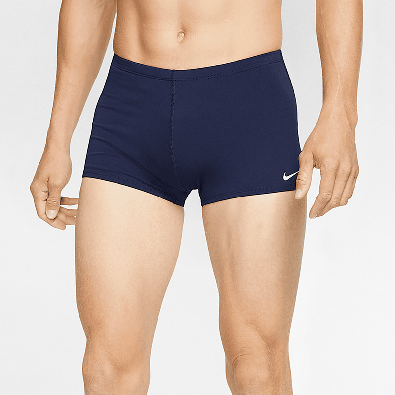 Nike/耐克正品wim Poly Solid男士运动平角休闲泳裤CZ7590-410