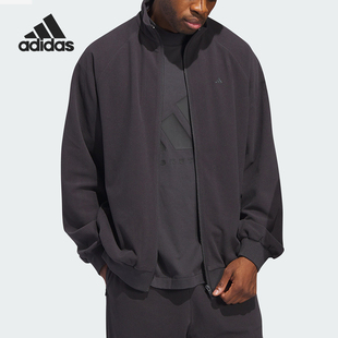 男女篮球运动立领拉链外套IT2471 现款 Adidas 阿迪达斯当季