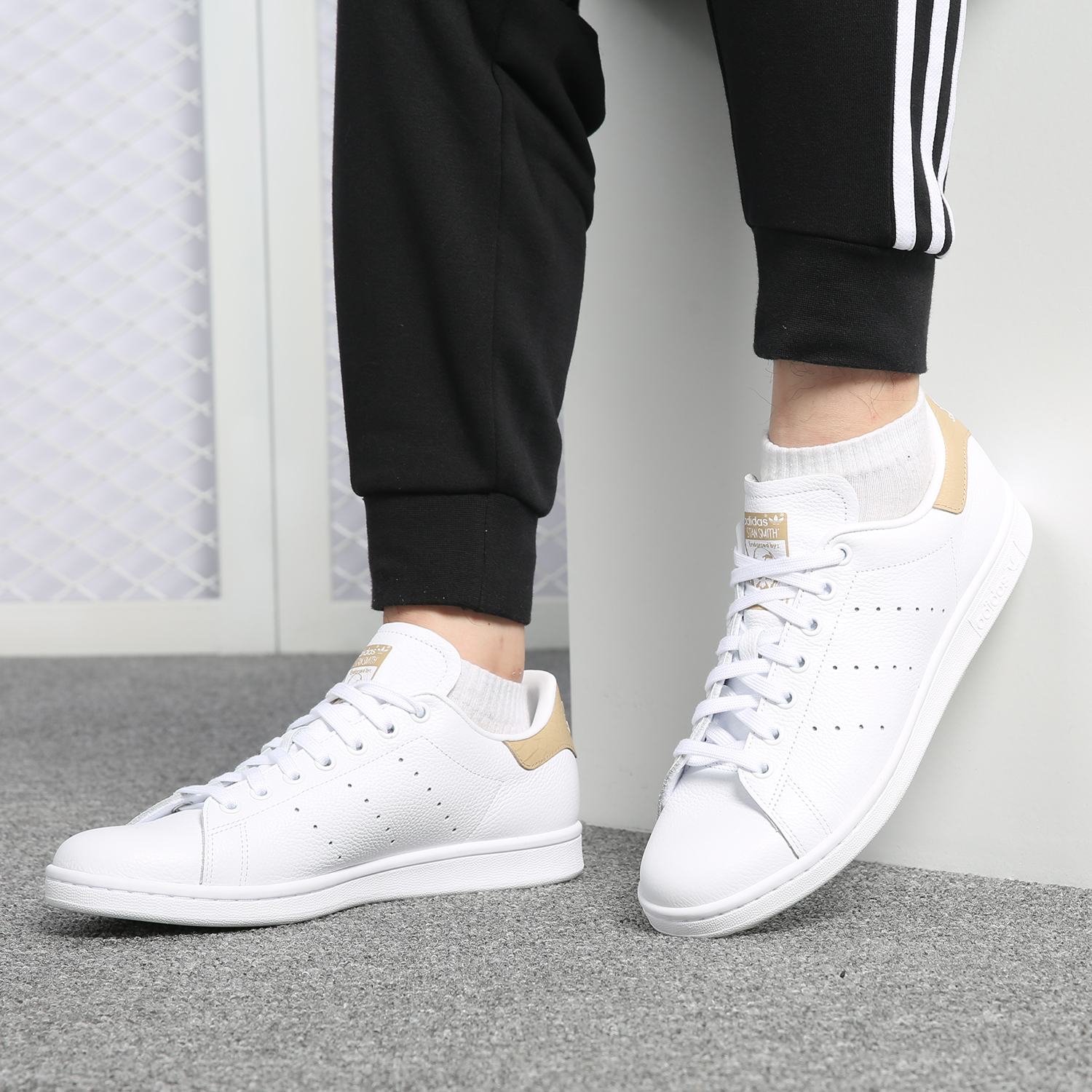 Adidas/阿迪达斯正品当季男女Stan Smith耐磨休闲板鞋B41476