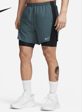 Nike/耐克正品Dri-FIT夏季新款透气男子跑步短裤DX0842-309
