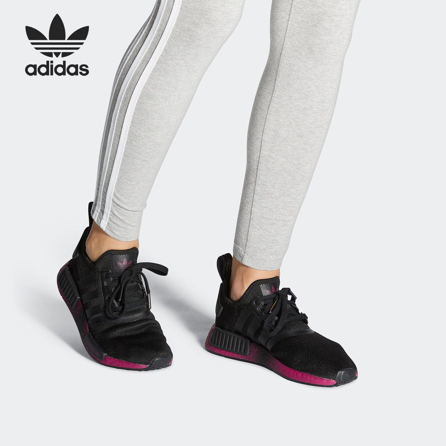 三叶草女子经典休闲运动鞋