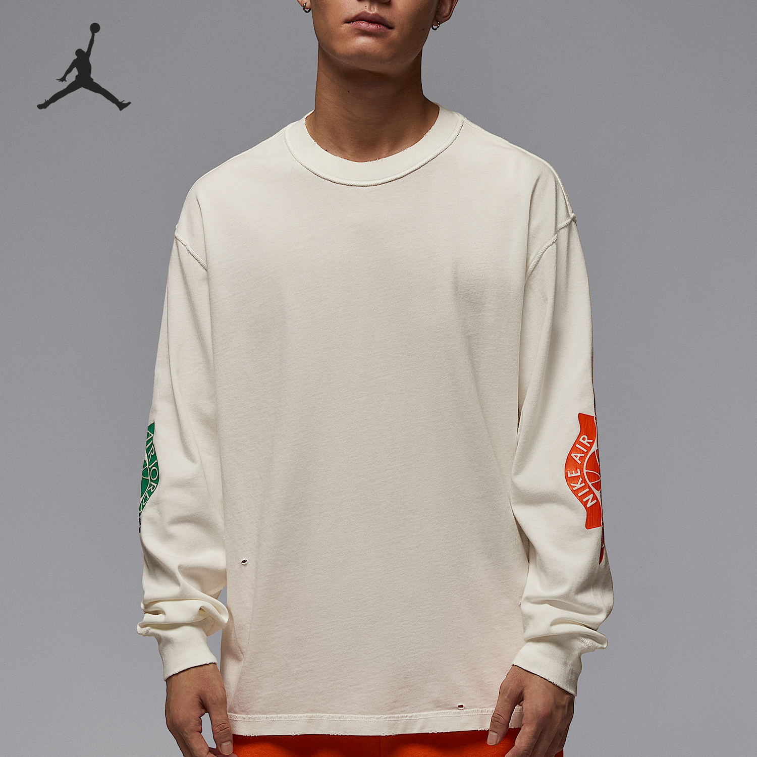 Nike/耐克正品JORDAN男士日常宽松针织休闲长袖IB3135-133