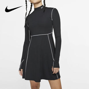 Nike/耐克新款 x Olivia Kim 女子长袖网球连衣裙CT2060