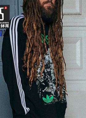 Adidas/阿迪达斯正品LONGLSEEVE KORN三叶草男士T恤IW7523