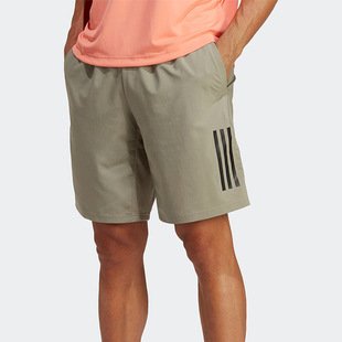 男士 Adidas 阿迪达斯正品 运动休闲新款 HT7167 梭织训练透气短裤